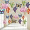 36-Piece Spring Butterfly Hanging Swirl Decorations – Large Paper Ceiling Streamers for Easter, Wedding, Birthday, Baby Shower, Tea Party, VBS & Garden Party Decor